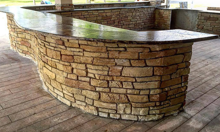 cut stone sample custom outdoor living contracting company in florida kitchen